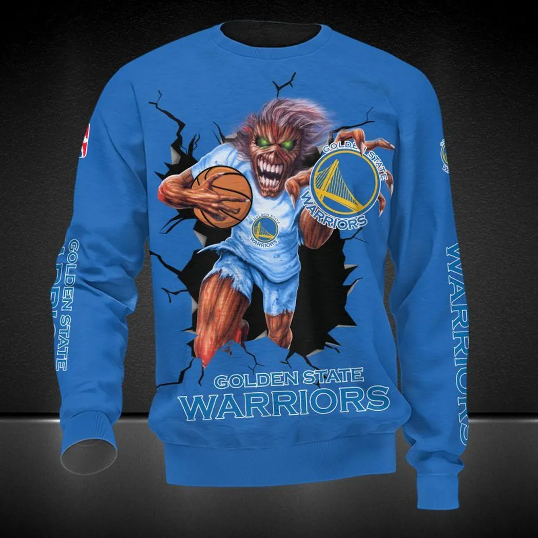 golden state warriors sweatshirt allover druck sweatshirt geschenk fr fan golden state warriors nba83060225057 mvehd