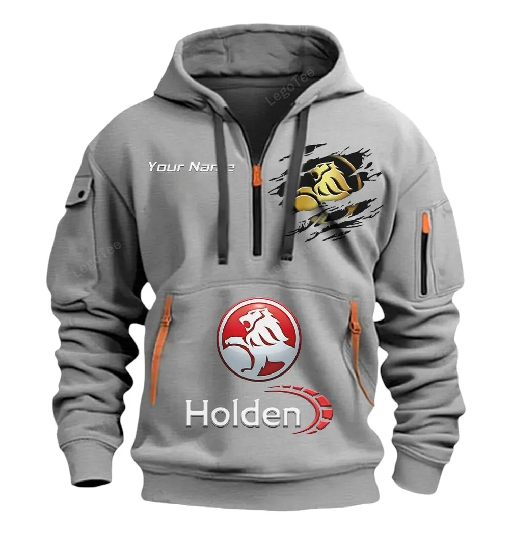 holden half zip hoodie car113021425813 best gift for him husband boyfriend grau 3zq0v