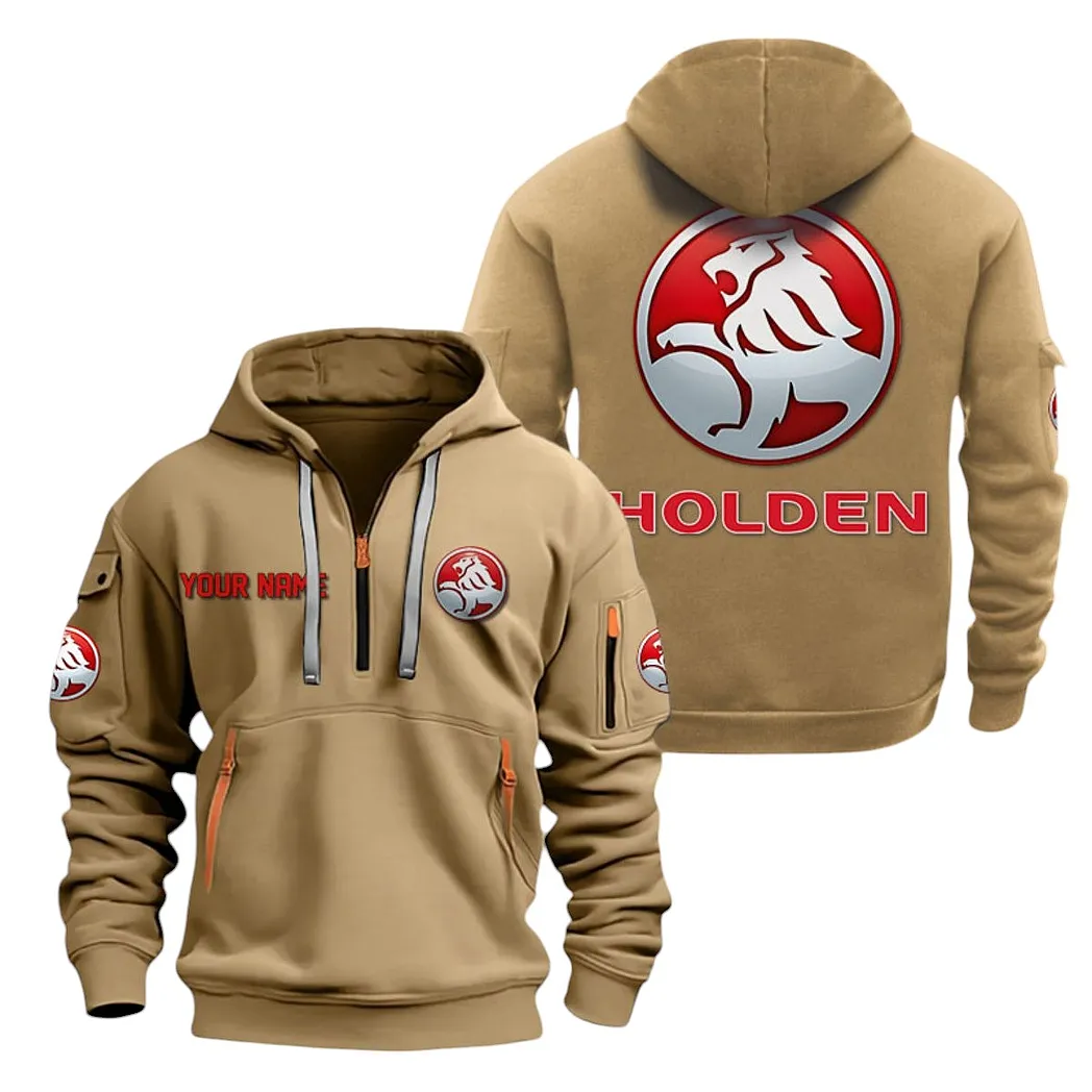 holden half zip hoodie for men gift for holden lovers car20022125752 khaki lj56u