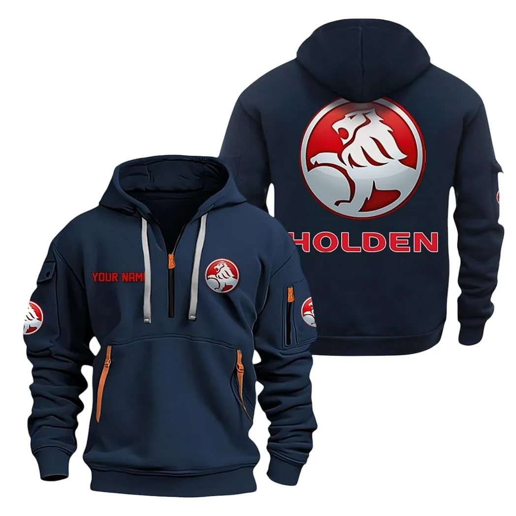 Holden Half Zip Hoodie For Men, Gift For Holden Lovers CAR20022125752 - Marineblau