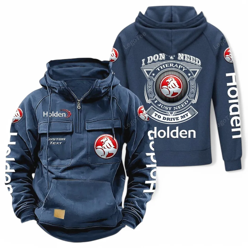 Holden Tactical Quarter Zip Hoodie CAR106021525034 - Dunkelblau