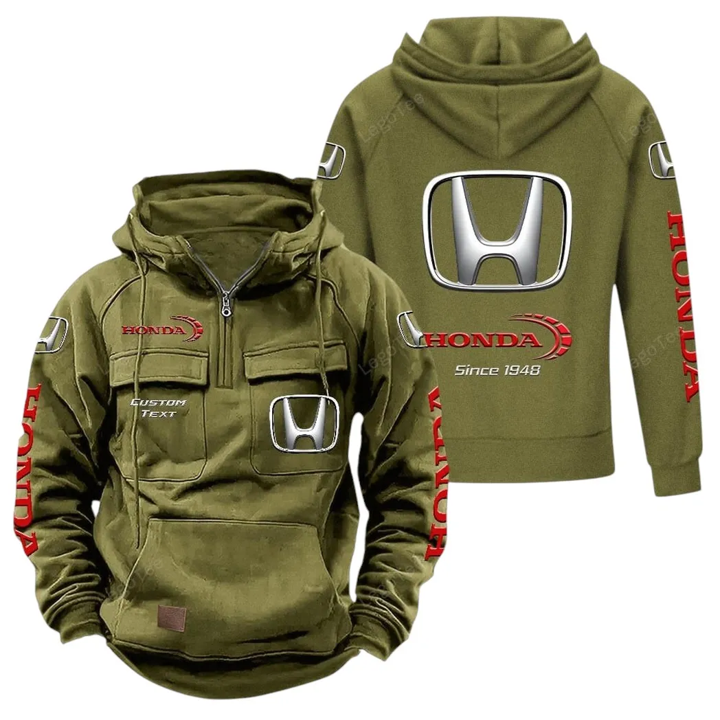honda hoodie reiverschluss taktischer all over print hoodie honda olivgrn car96021425687 1 r9h64