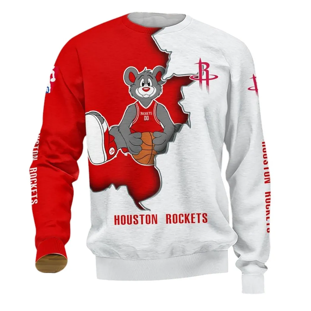 houston rockets sweatshirt allover druck sweatshirt geschenk fr fan houston rockets nba83060225063 6cbnr