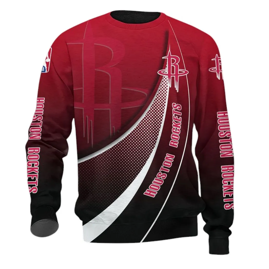 houston rockets sweatshirt allover druck sweatshirt geschenk fr fan houston rockets nba83060225064 ydl5h