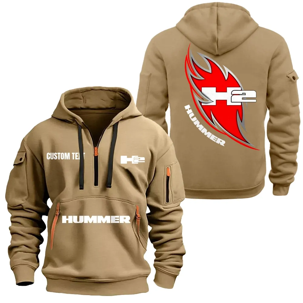 hummer h2 hoodie reiverschluss car1701112098 car kapuzenpullover mit allover druck khaki 6hsgv