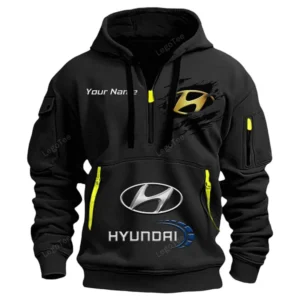 hyundai half zip hoodie car113021425854 best gift for him husband boyfriend schwarz s7ny4