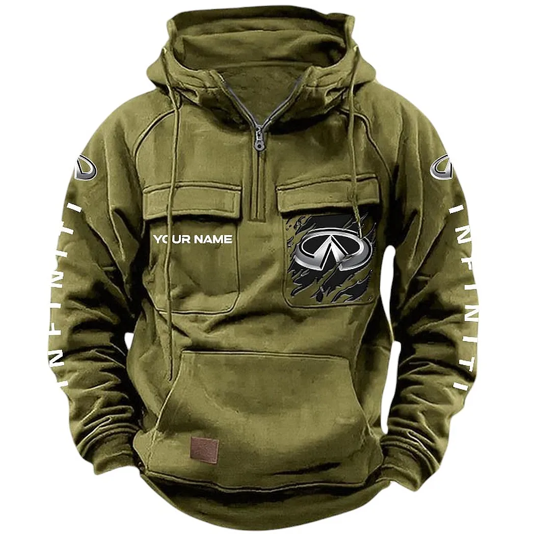 infiniti hoodie reiverschluss taktischer all over print hoodie infiniti car164022425153 olivgrn