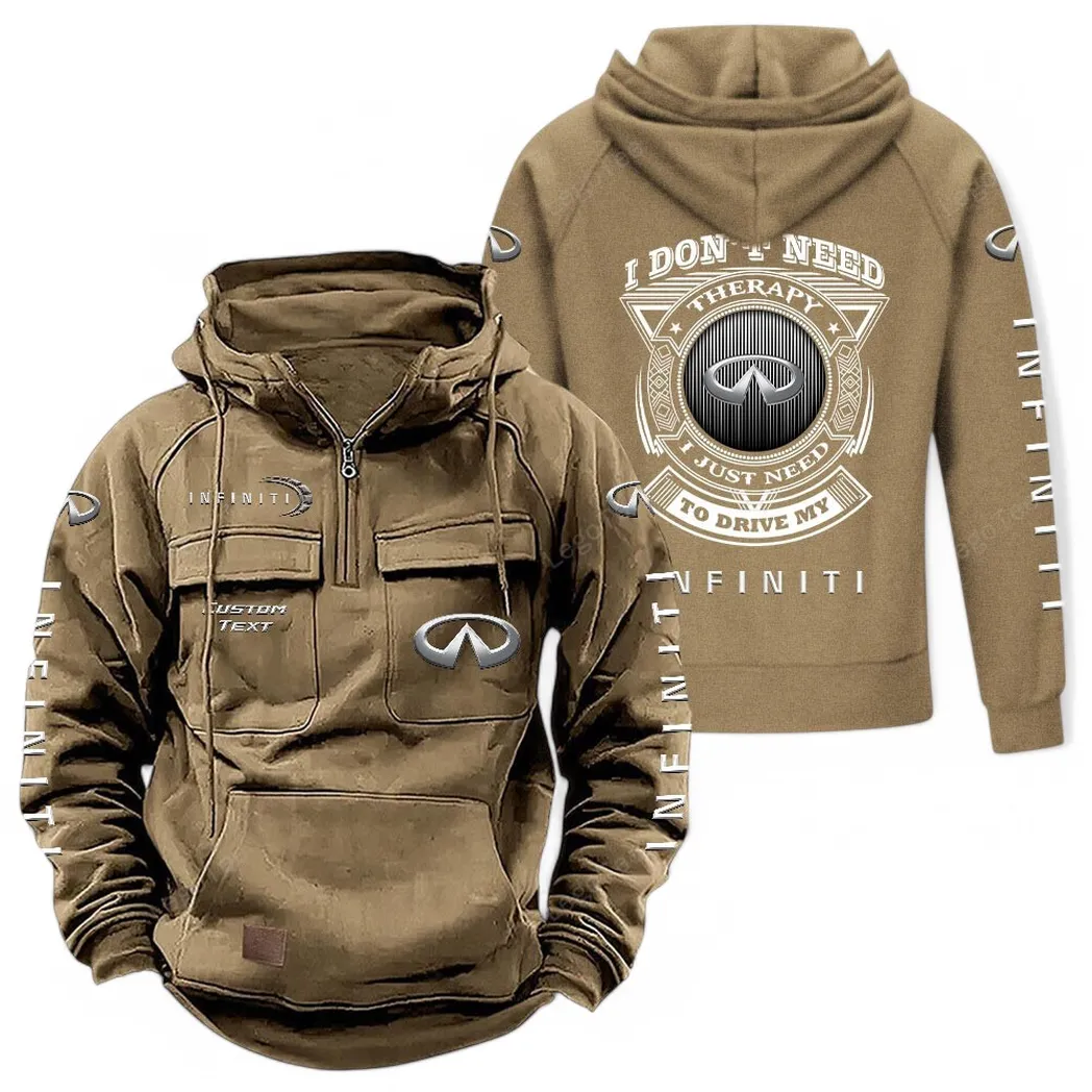 infiniti tactical quarter zip hoodie car106021525048 khaki l89mj