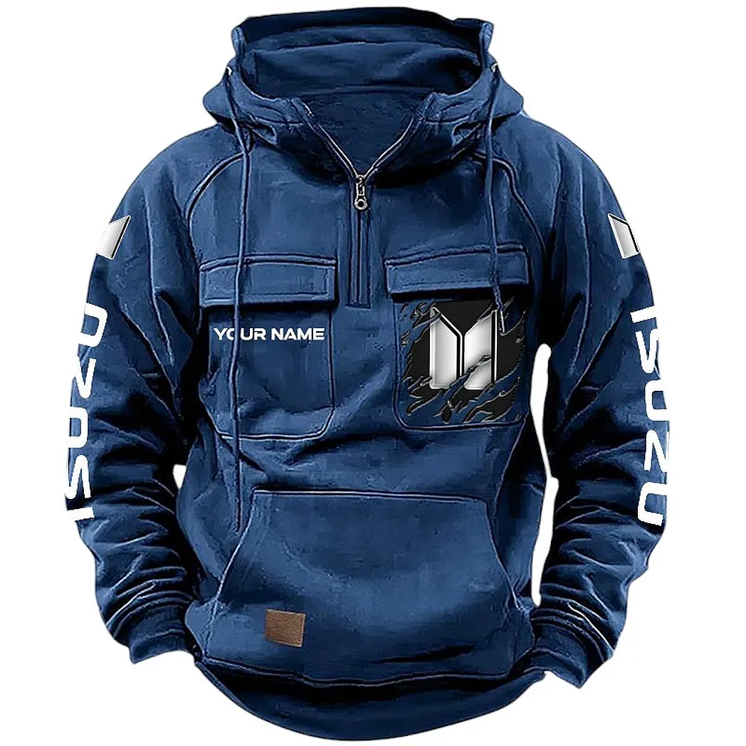 isuzu hoodie reiverschluss taktischer all over print hoodie isuzu car164022425141 dunkelblau uvru0