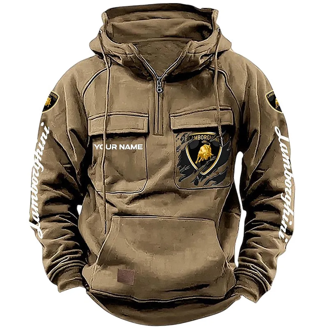 lamborghini hoodie reiverschluss taktischer all over print hoodie lamborghini car164022425186 khaki fisd4