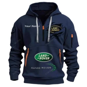 land rover half zip hoodie car113021425834 best gift for him husband boyfriend marineblau po2js
