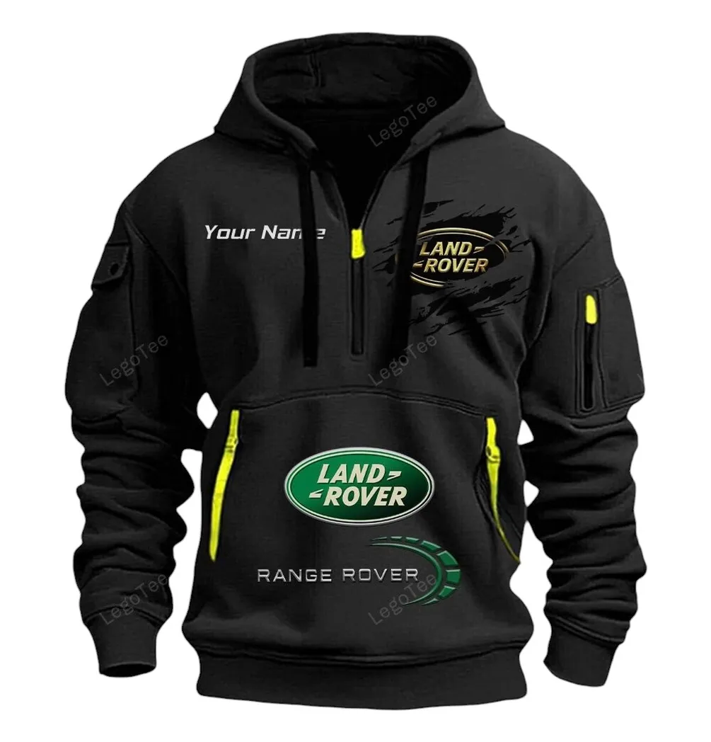 land rover half zip hoodie car113021425834 best gift for him husband boyfriend schwarz ntplk