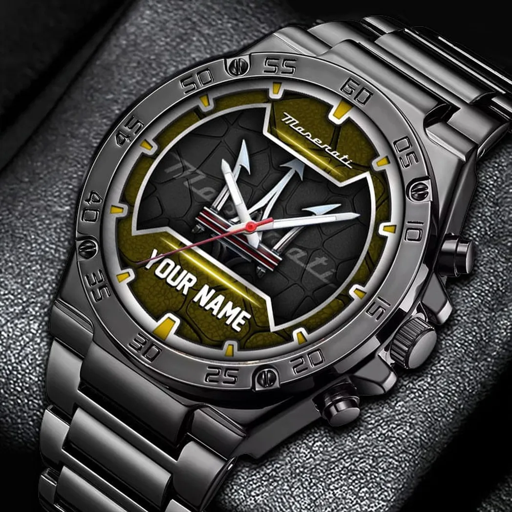 Maserati Armbanduhr, Uhr Geschenk für Maserati Fans, Geschenk für Papa CAR32803270328