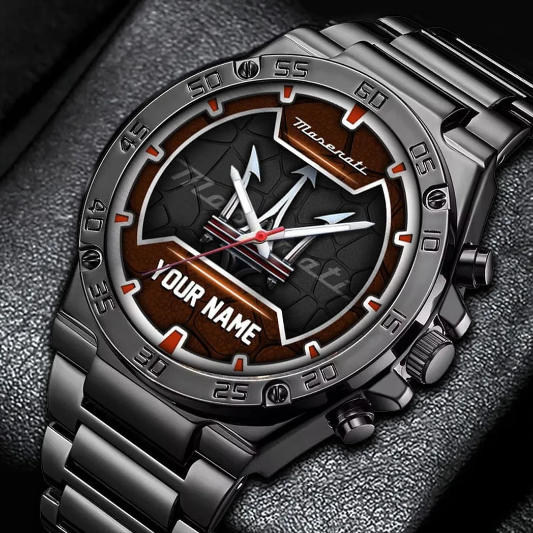 Maserati Armbanduhr, Uhr Geschenk für Maserati Fans, Geschenk für Papa CAR32803270329