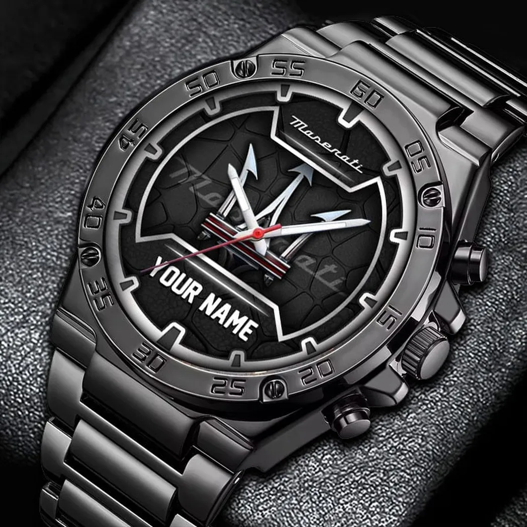 Maserati Armbanduhr, Uhr Geschenk für Maserati Fans, Geschenk für Papa CAR32803270330