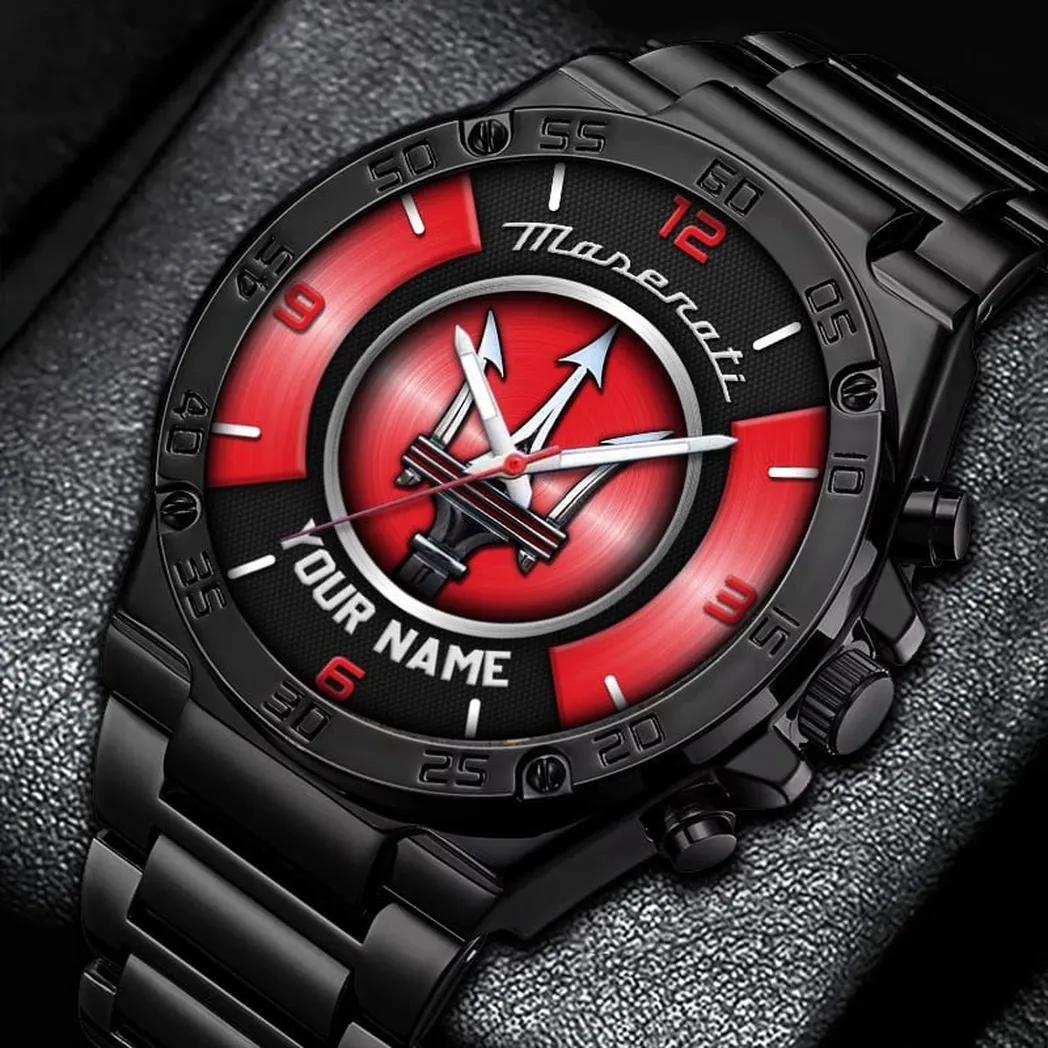 Maserati Armbanduhr, Uhr Geschenk für Maserati Fans, Geschenk für Papa CAR32803271053