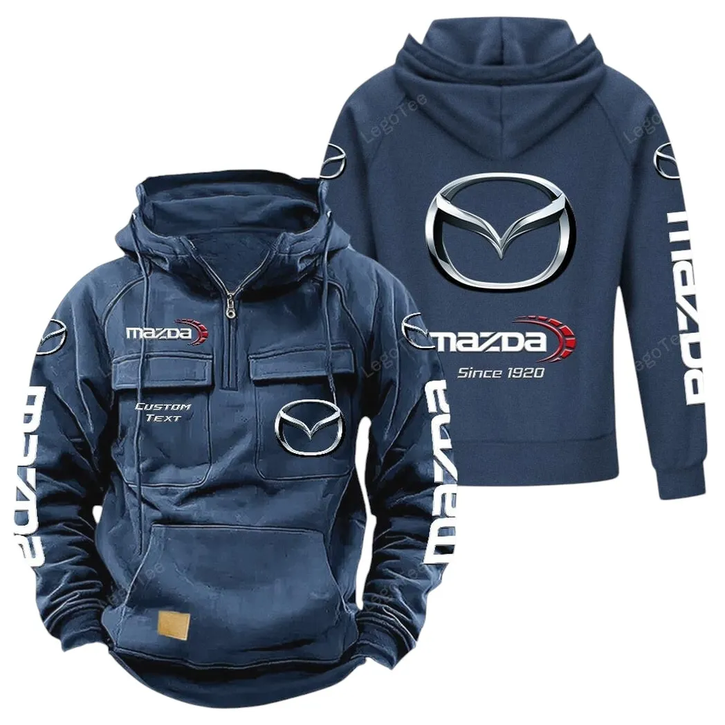 mazda hoodie reiverschluss taktischer all over print hoodie mazda dunkelblau car96021425684 3 upkzj