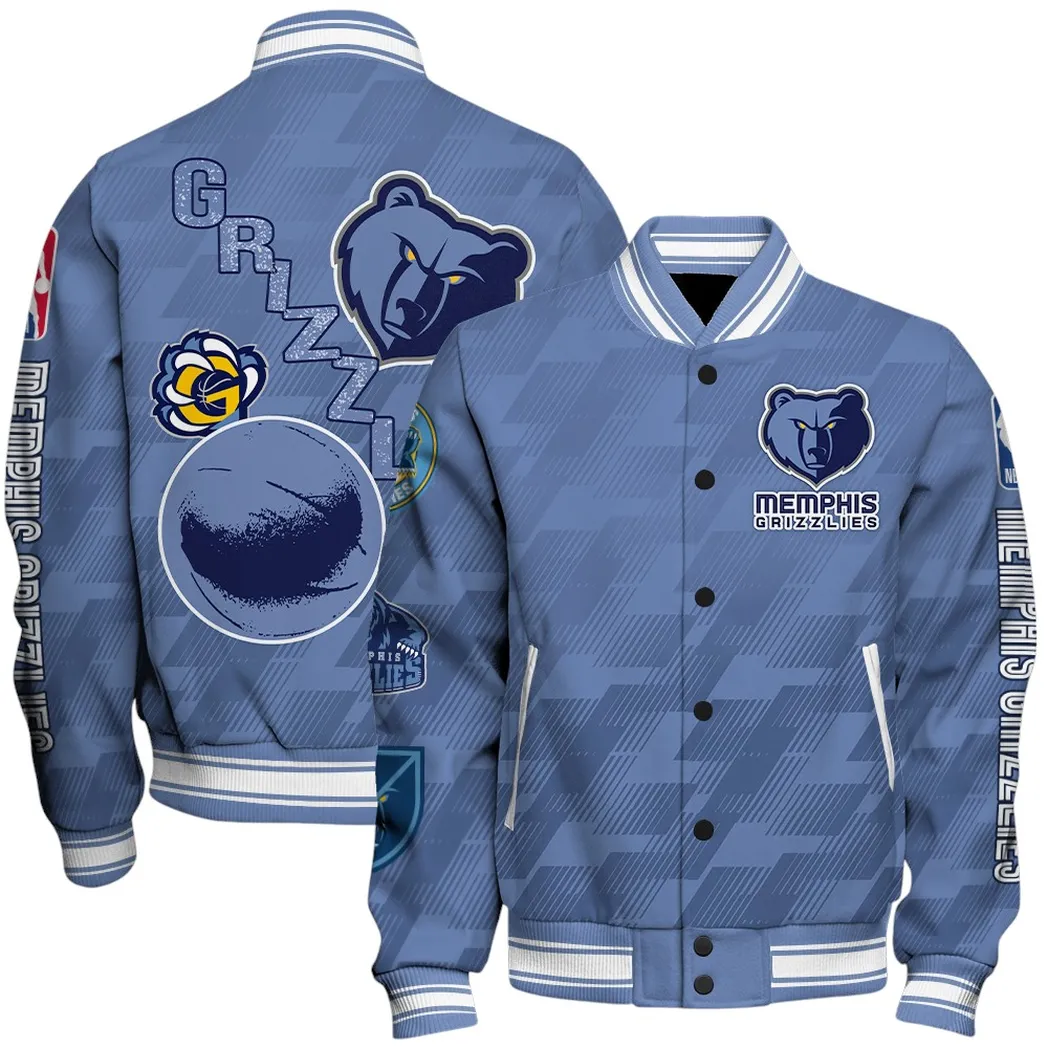 memphis grizzlies jacke vintage jacke fr herren geschenk fr fan memphis grizzlies nba74170125371 mg2uz