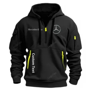 mercedes benz half zip hoodie for men gift for him husband boyfriend schwarz car112021425556 1 23onj