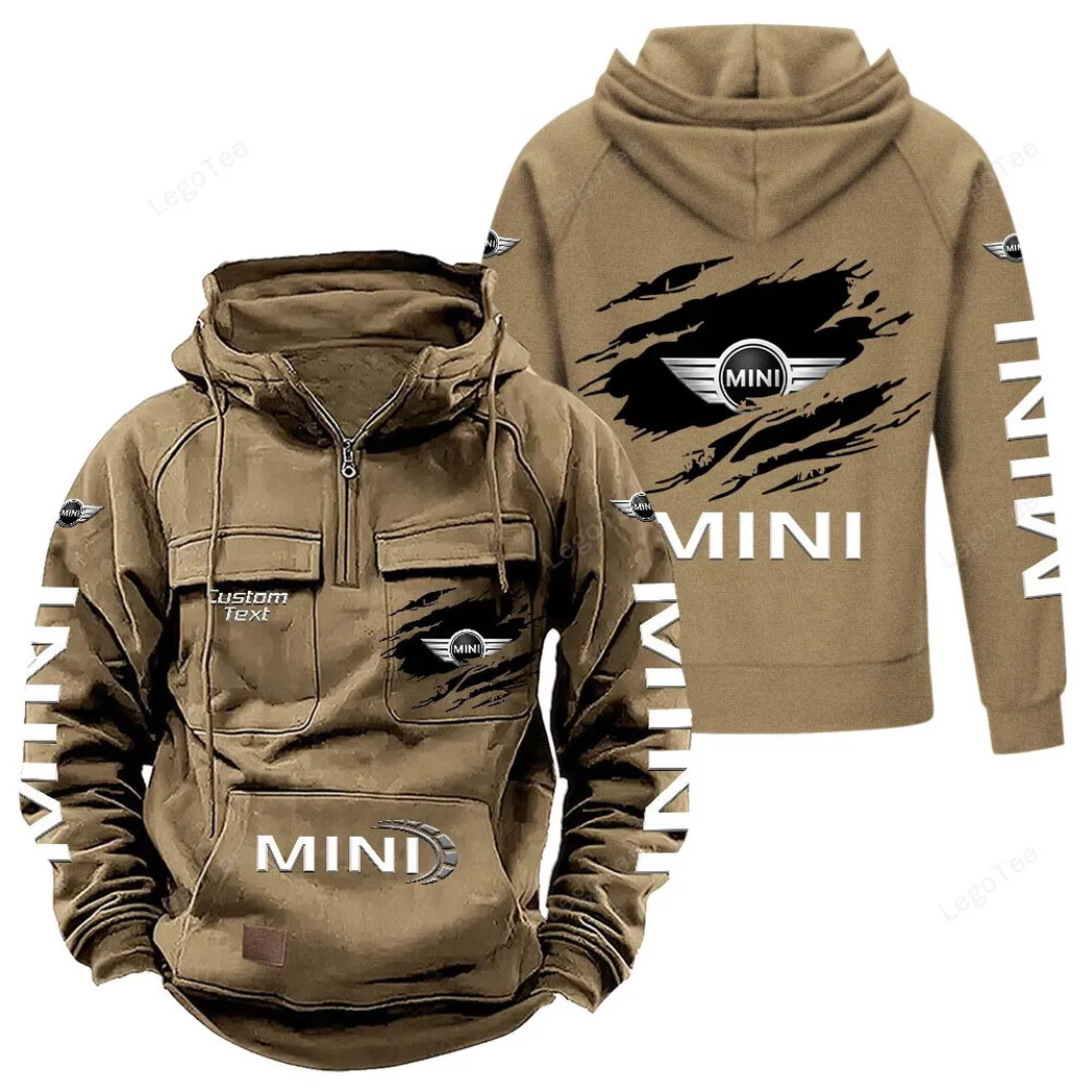 mini hoodie reiverschluss taktischer all over print hoodie mini khaki car122021425077 4 v84ol