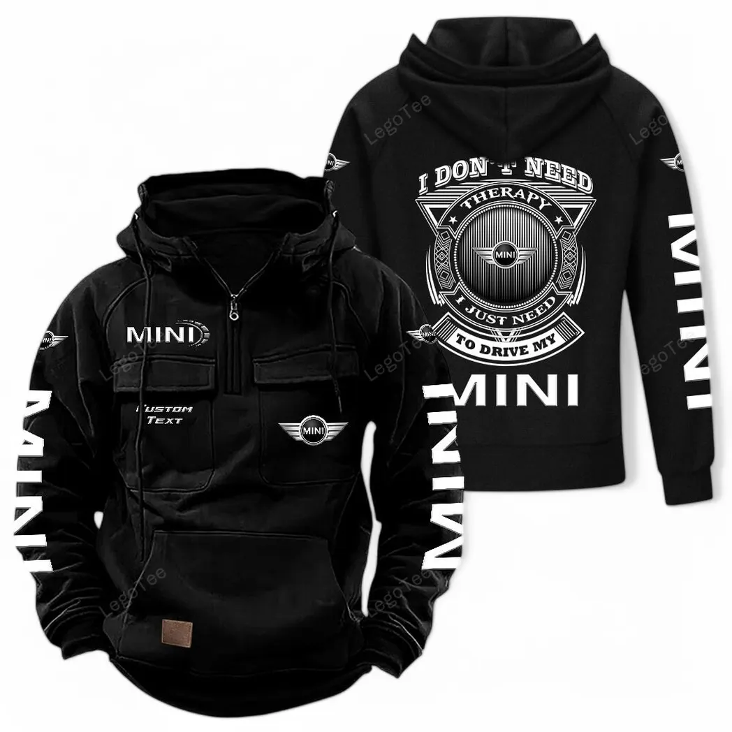 mini tactical quarter zip hoodie car106021525031 schwarz j9ayf