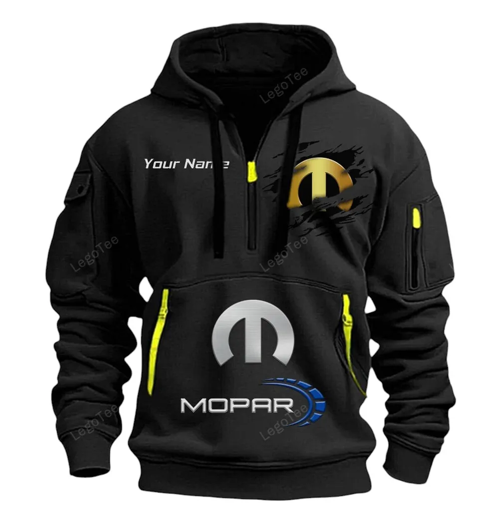 mopar half zip hoodie car113021425832 best gift for him husband boyfriend schwarz