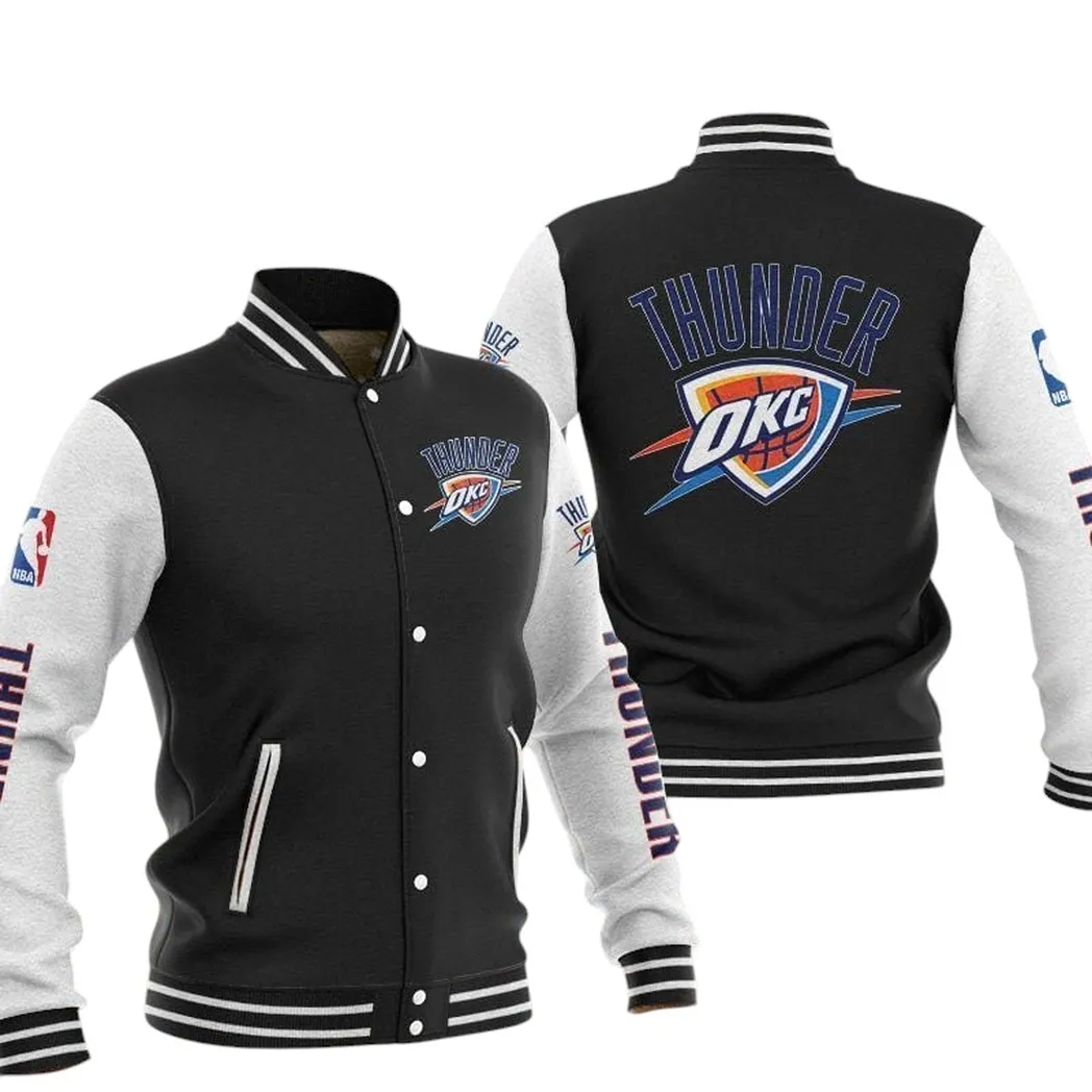 oklahoma city thunder jacke vintage jacke fr herren geschenk fr fan oklahoma city thunder schwarz nba82210125032 hffie