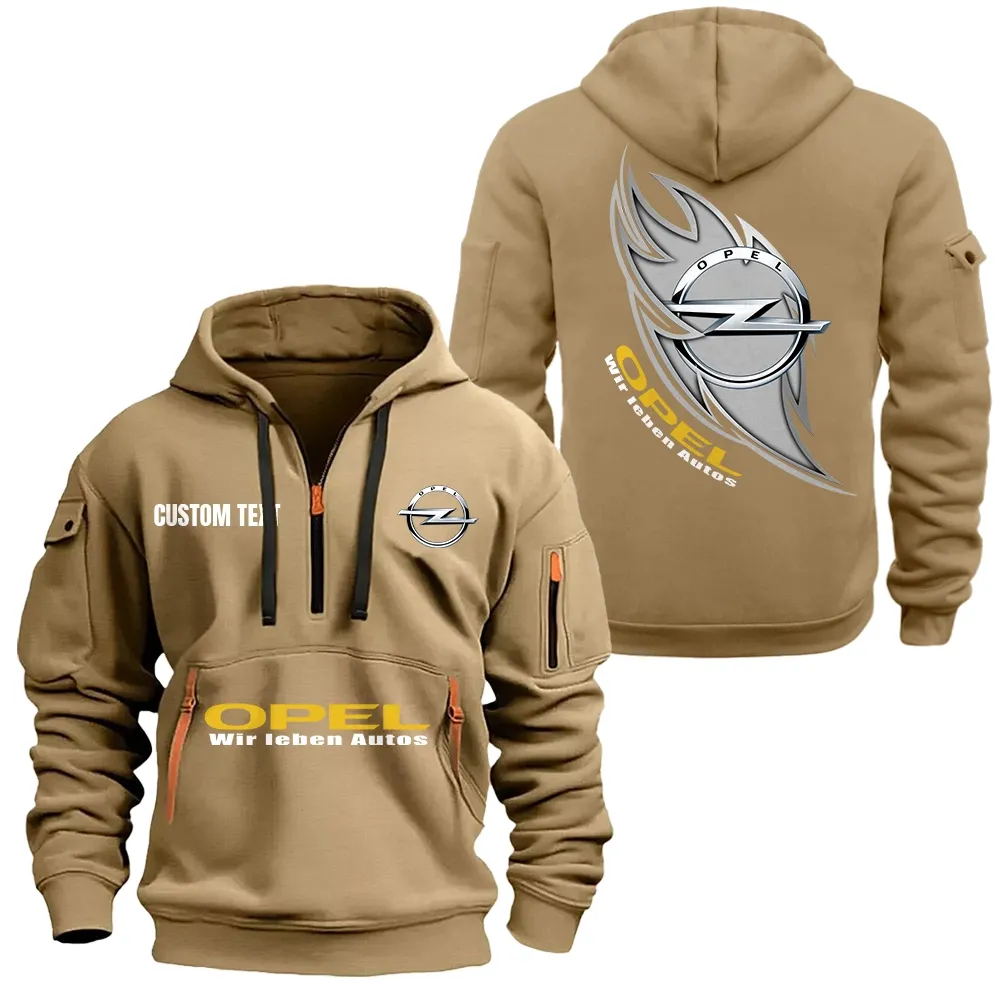 opel hoodie reiverschluss car1701112157 car kapuzenpullover mit allover druck khaki pjnkw