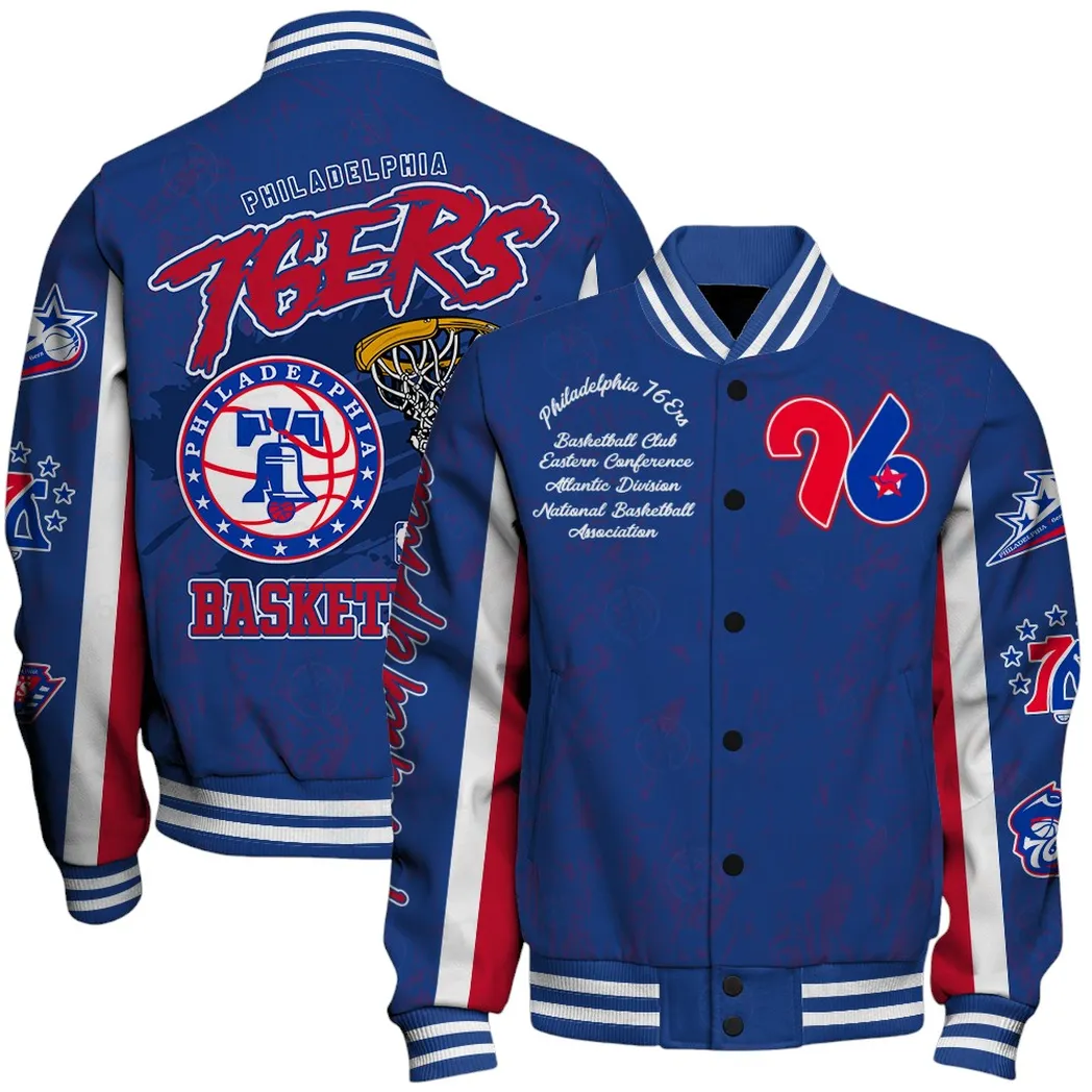 philadelphia 76ers jacke vintage jacke fr herren geschenk fr fan philadelphia 76ers nba74170125333