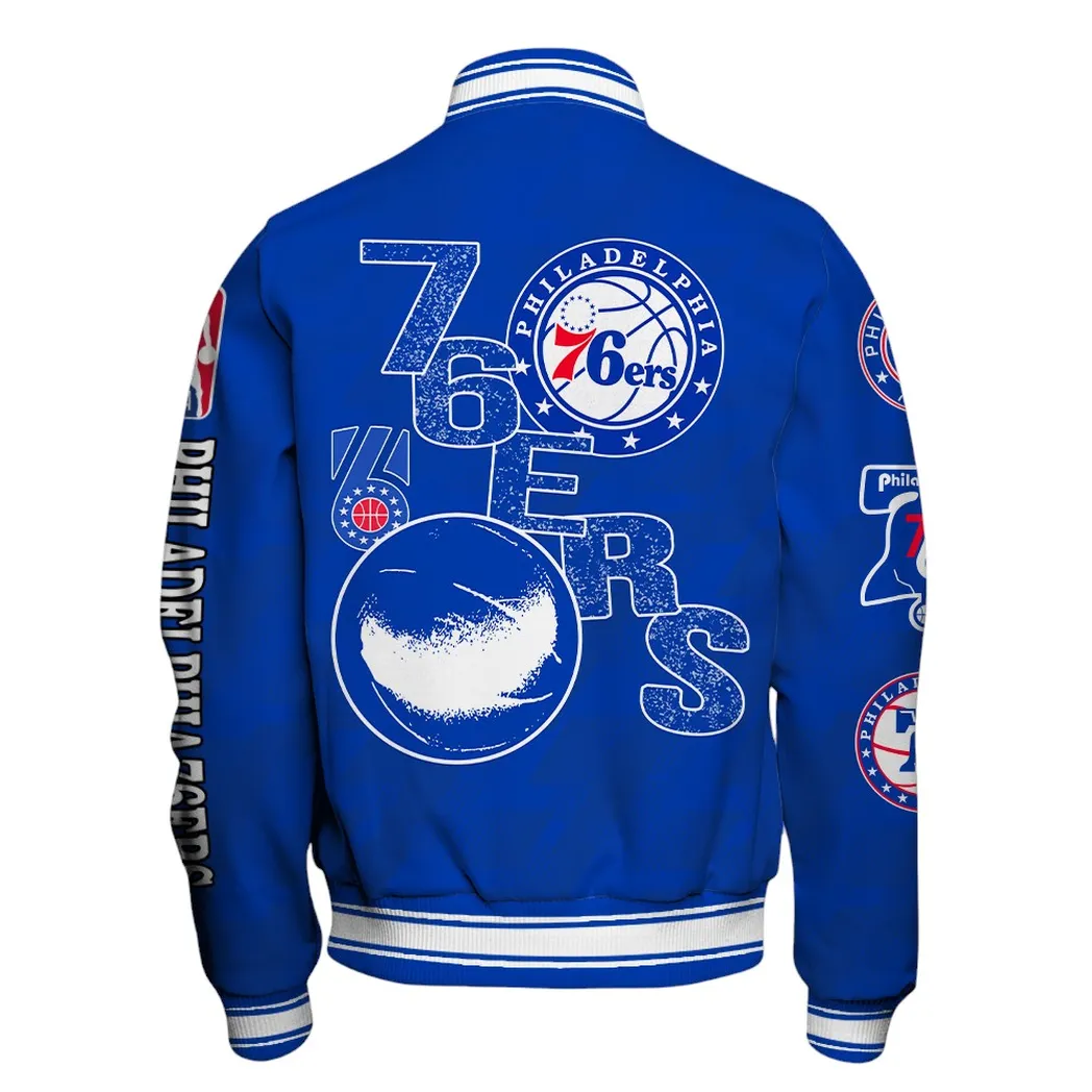 philadelphia 76ers jacke vintage jacke fr herren geschenk fr fan philadelphia 76ers nba74170125363