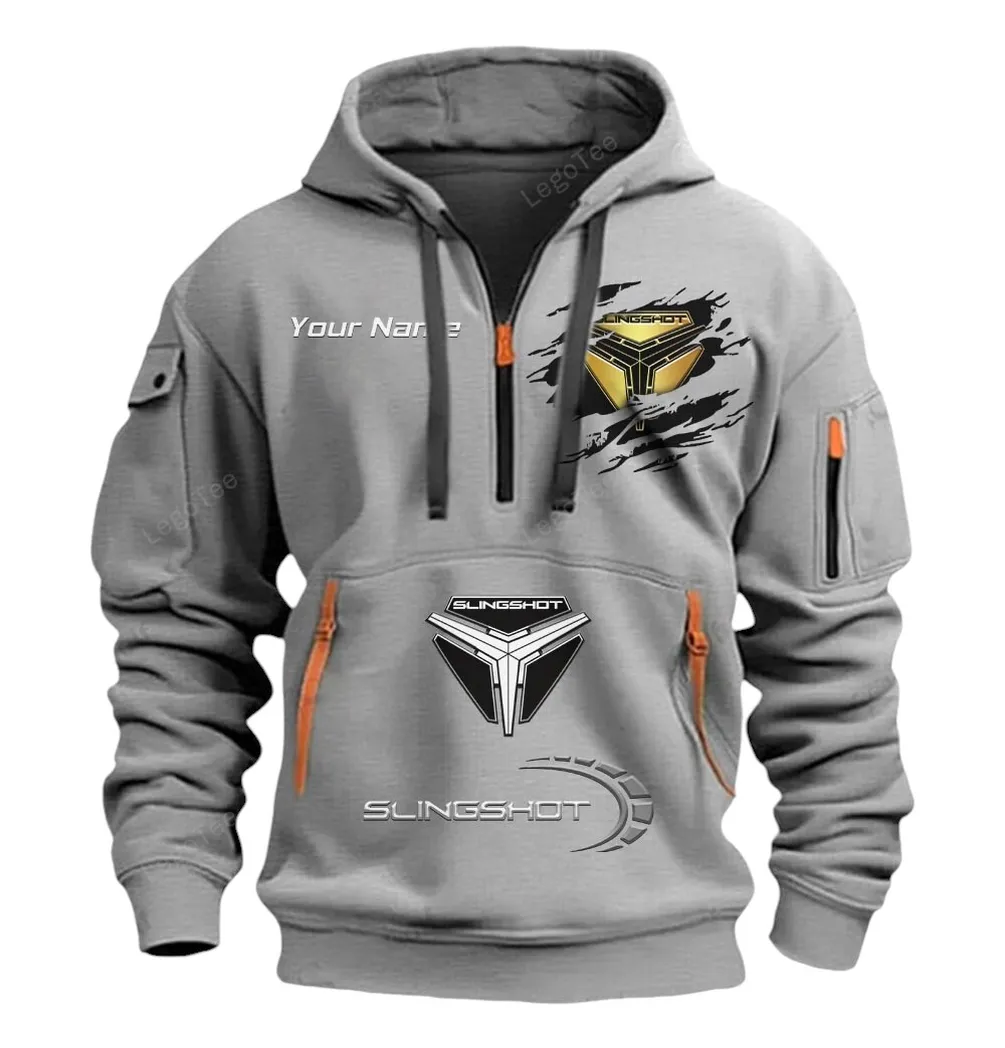 polaris slingshot half zip hoodie car113021425811 best gift for him husband boyfriend grau saew8