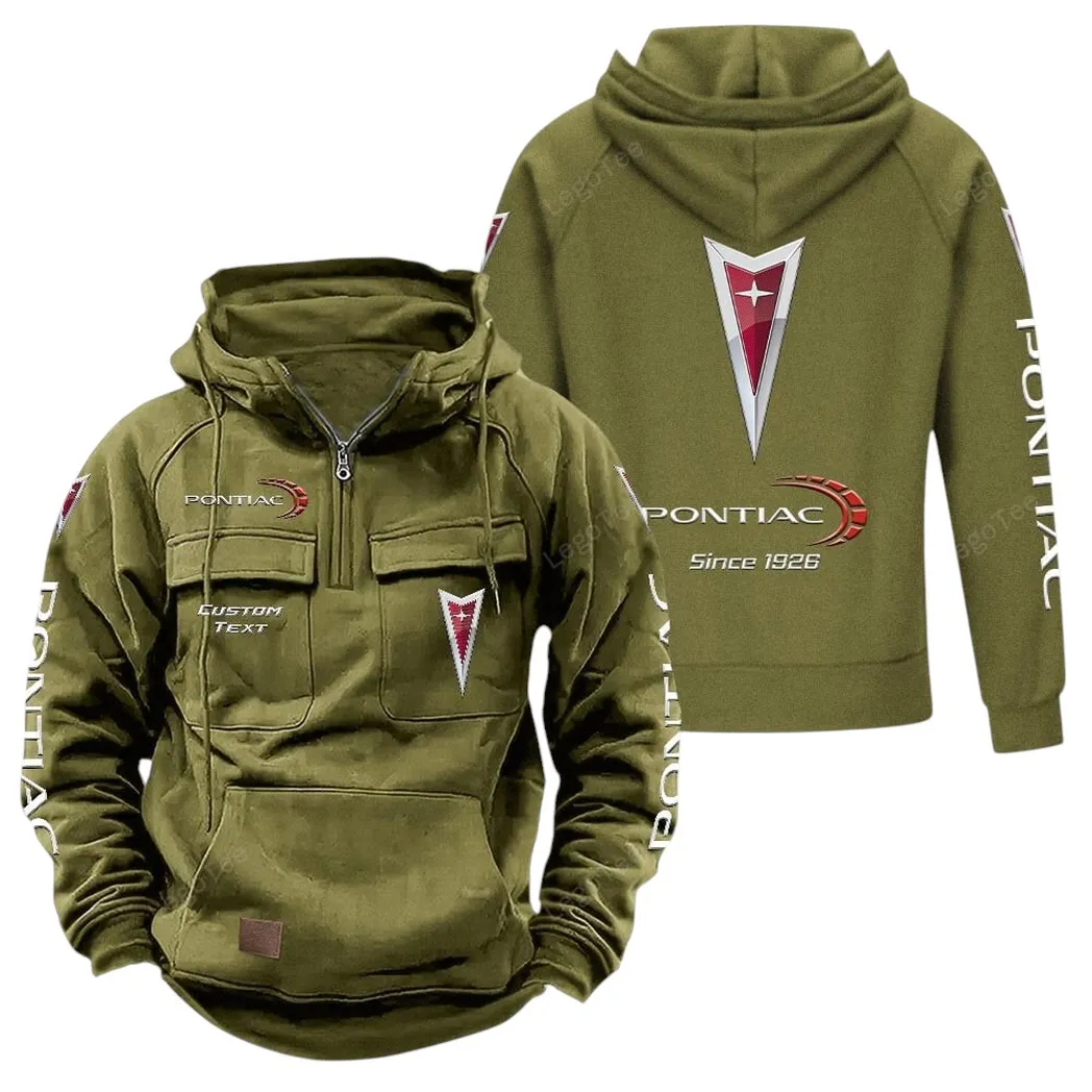 pontiac hoodie reiverschluss taktischer all over print hoodie pontiac olivgrn car96021425693 1