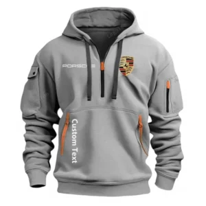 porsche half zip hoodie for men gift for him husband boyfriend grau car112021425558 2 kq5td