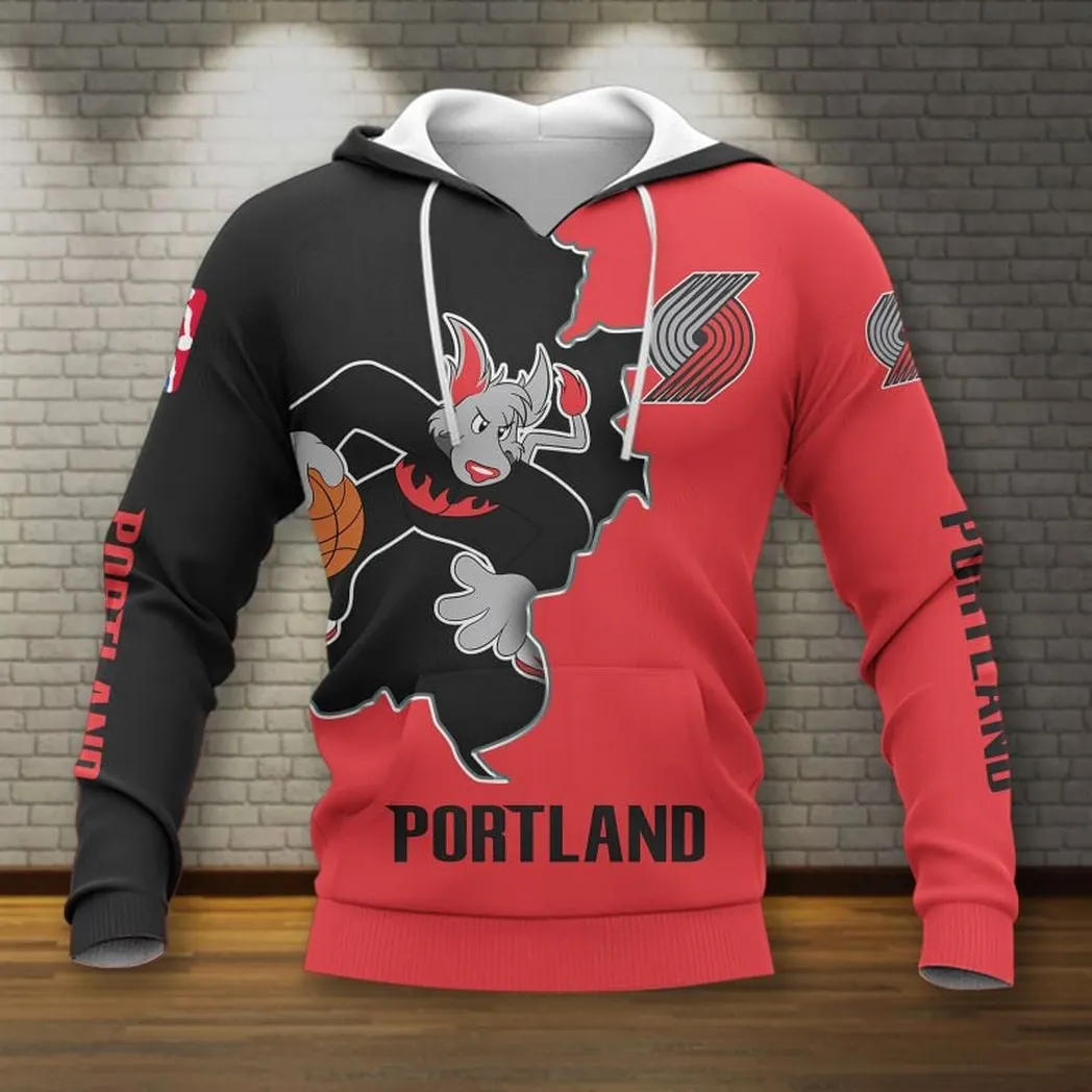 portland trail blazers pullover hoodie geschenk fr fan portland trail blazers nba83210125125 offum
