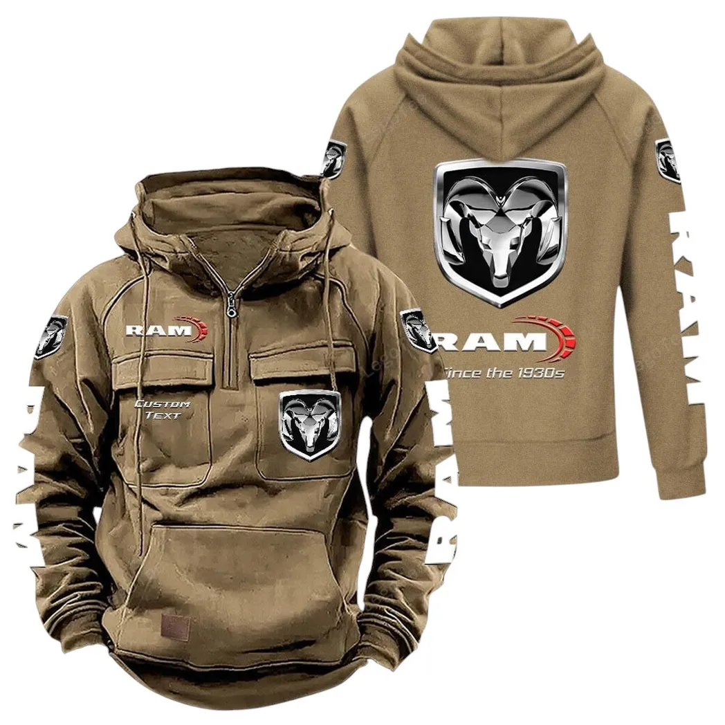 ram truck hoodie reiverschluss taktischer all over print hoodie ram truck khaki car96021425674 4 5bdpu