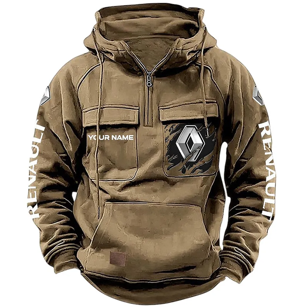 renault hoodie reiverschluss taktischer all over print hoodie renault car164022425185 khaki vrqww