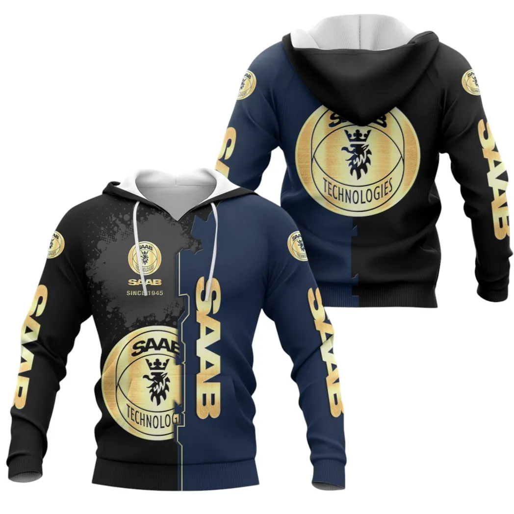 saab automobile hoodie allover druck hoodie saab automobile car44021725080 2 n4for