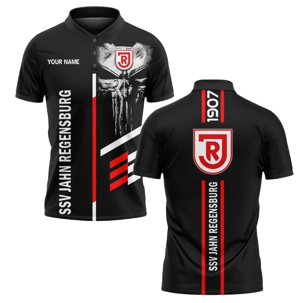 ssv jahn regensburg poloshirt herren all over print polohemd ssv jahn regensburg bundesliga spo1816010 unsz7