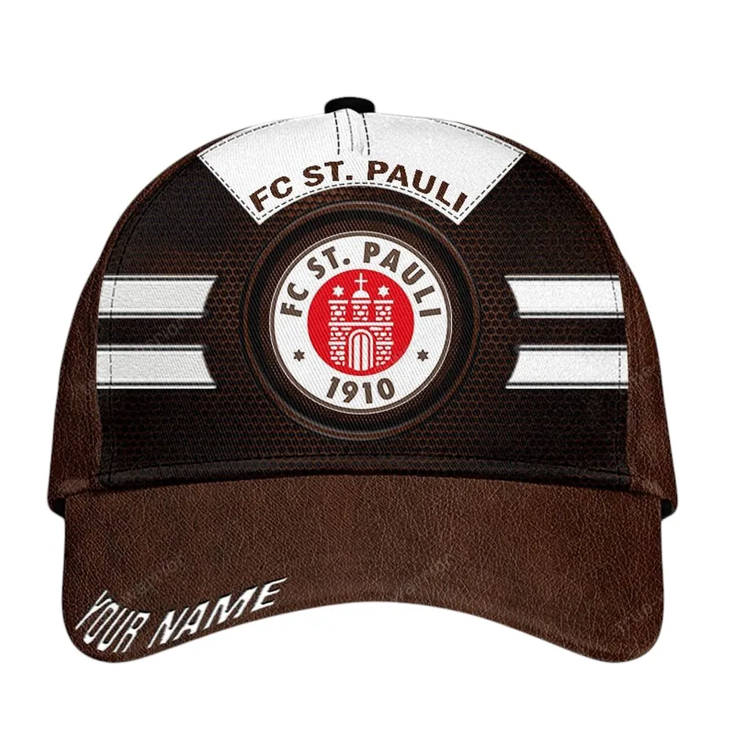 St. Pauli Cap Basecap, All-Over-Print-BaseballCap St. Pauli - Braun SPO088028