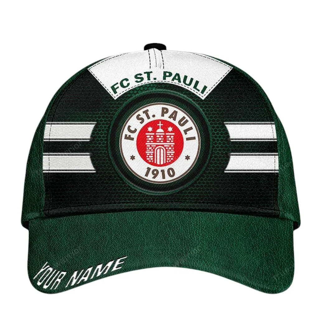 St. Pauli Cap Basecap, All-Over-Print-BaseballCap St. Pauli - Grün SPO088028