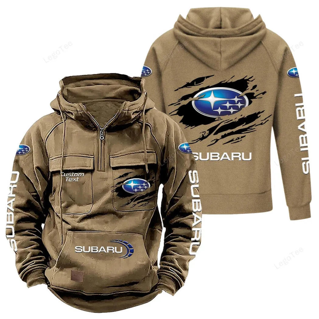 subaru hoodie reiverschluss taktischer all over print hoodie subaru khaki car122021425020 4