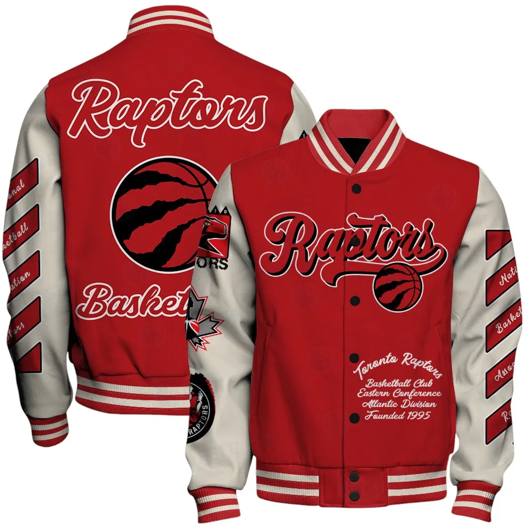 Toronto Raptors Jacke Vintage Baseballjacke, Geschenk für FanToronto Raptors NBA75140125024