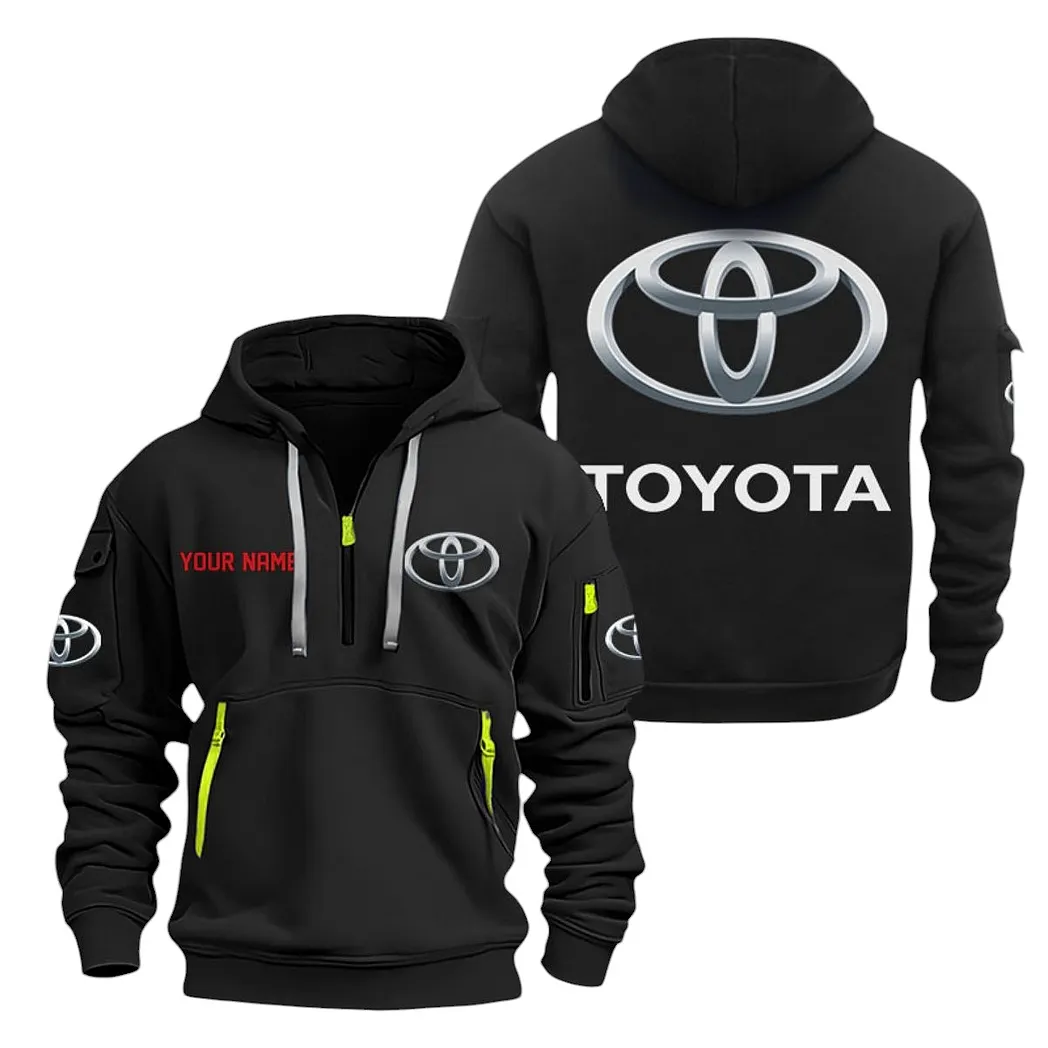 toyota half zip hoodie for men gift for toyota lovers car20022125699 schwarz pmi3m