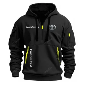 toyota land cruiser half zip hoodie for men gift for him husband boyfriend schwarz car112021425563 1 ssyhz
