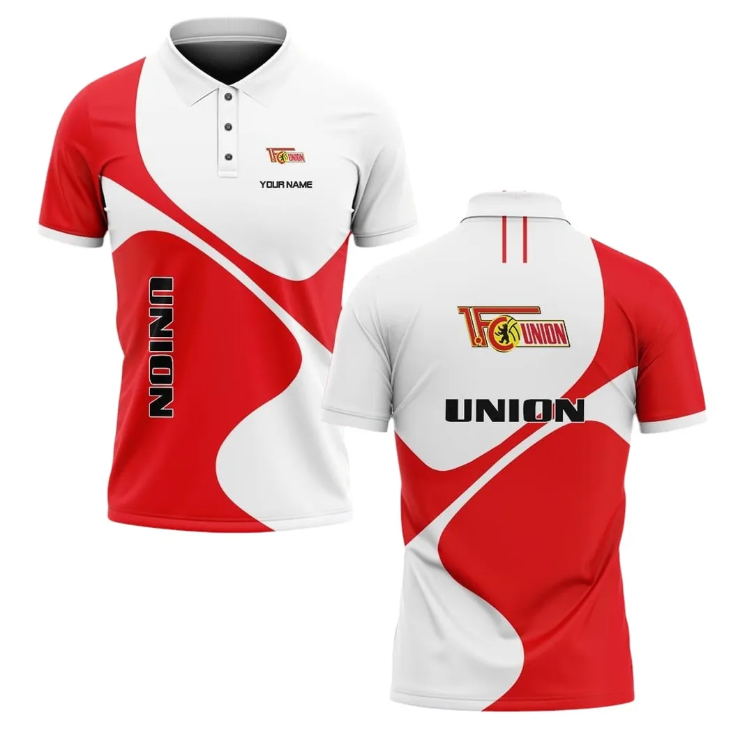 union berlin poloshirt herren all over print polohemd union berlin bundesliga spo248013 jkco7