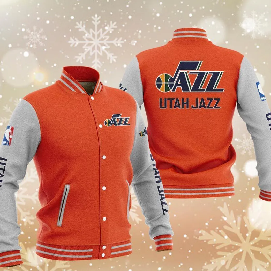 utah jazz jacke vintage jacke fr herren geschenk fr fan utah jazz orange nba82210125039