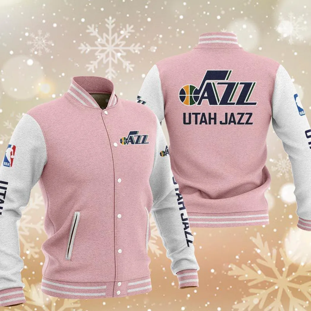 utah jazz jacke vintage jacke fr herren geschenk fr fan utah jazz pink nba82210125039 veujt