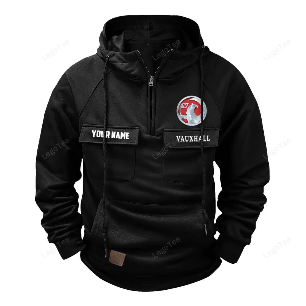 Vauxhall Hoodie Reißverschluss Taktischer, All-Over-Print-Hoodie Vauxhall - Schwarz CAR109021425409-2