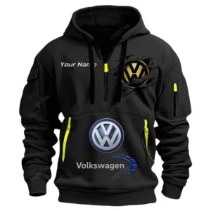 volkswagen half zip hoodie car113021425779 best gift for him husband boyfriend schwarz scucv