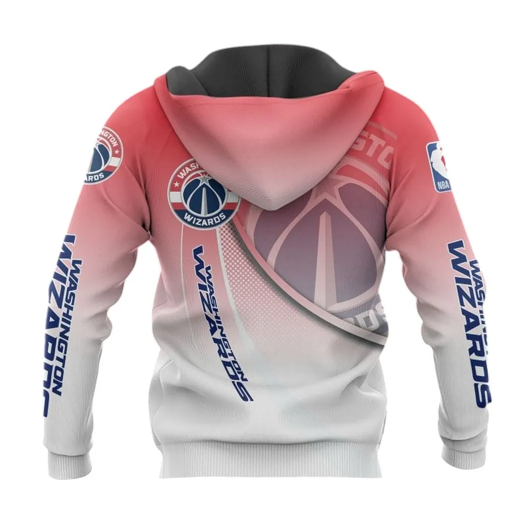 washington wizards hoodie mit reiverschluss allover druck hoodie geschenk fr fan washington wizards nba83050225146 60nou